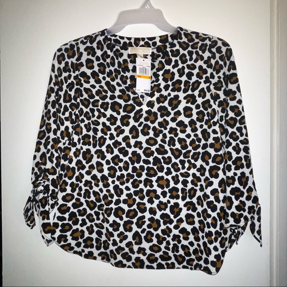 MICHAEL KORS BASIC BLOUSE SMALL